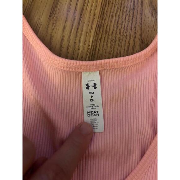 Under Armour Ribbed Tank Top Size Small - Picture 3 of 7